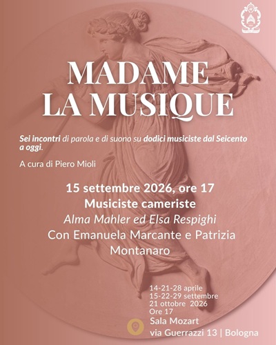 Riprende &ldquo;Madame la Musique&rdquo; il 15 settembre 2026